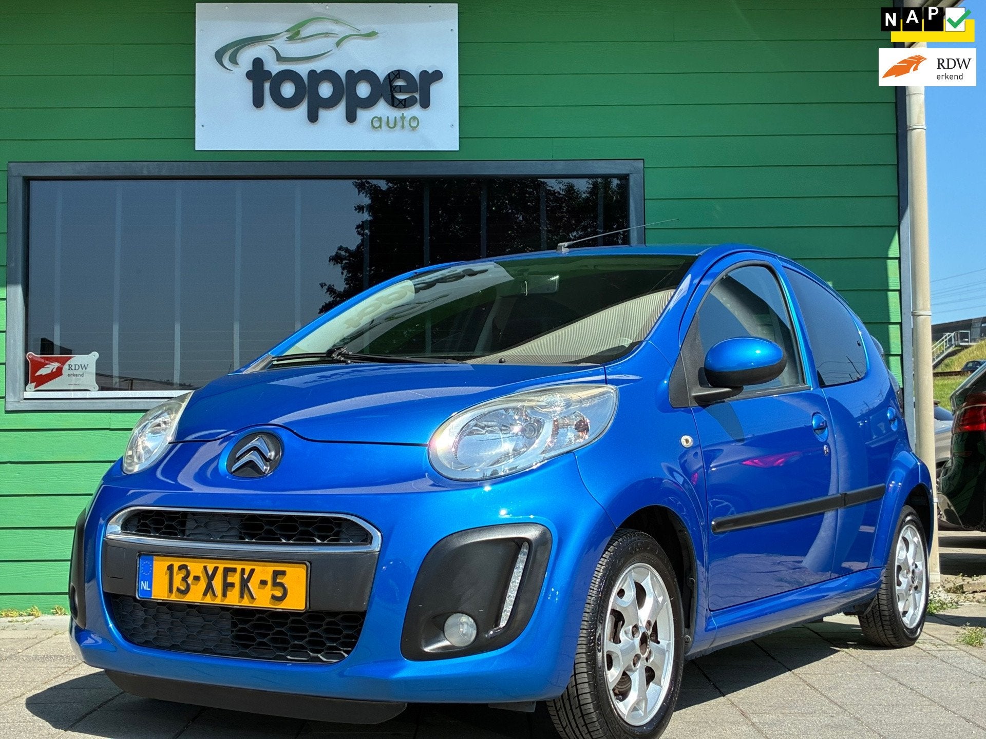 Citroen C1 1.0 First Edition|2e Eigenaar|Airco|LM-Velgen|LED, Voorwielaandrijving, Euro 5, Gebruikt, C1