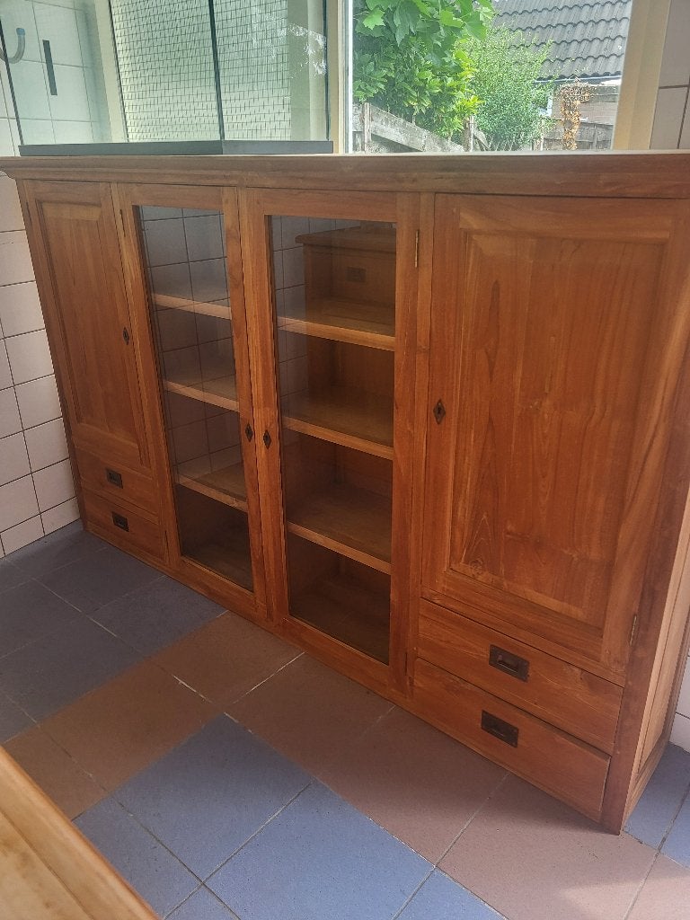 Buffetkast, Huis en Inrichting, Kasten | Buffetkasten, Ophalen, 200 cm of meer, 150 tot 200 cm, Zo goed als nieuw