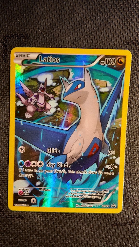 Latios XY79 XY Black Star Promos | Pokemon kaart, Ophalen, Losse kaart, Foil