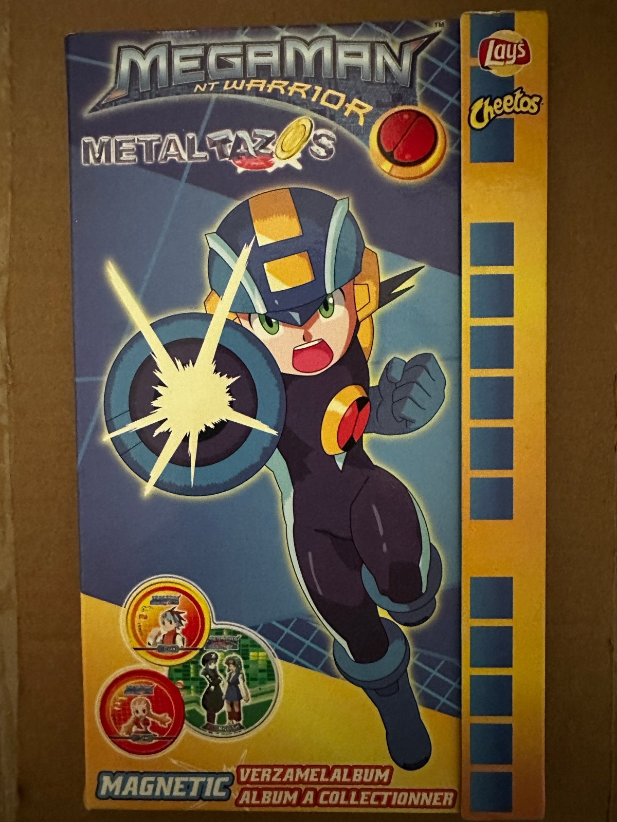 MegaMan NT Warrior Metaltazos 28/28, Verzamelen, Flippo's, Ophalen of Verzenden, Verzameling, Met verzamelmap(pen)