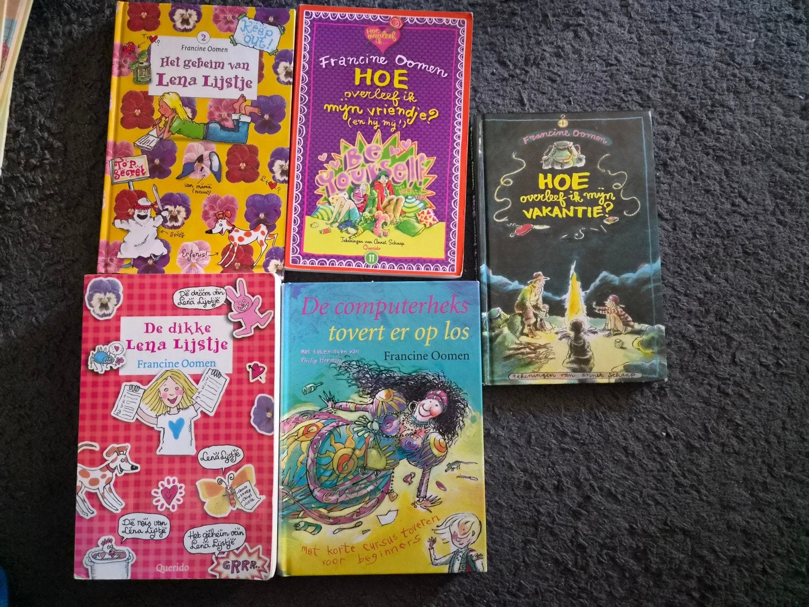 boeken francien oomen kinderboeken, Ophalen, Gelezen