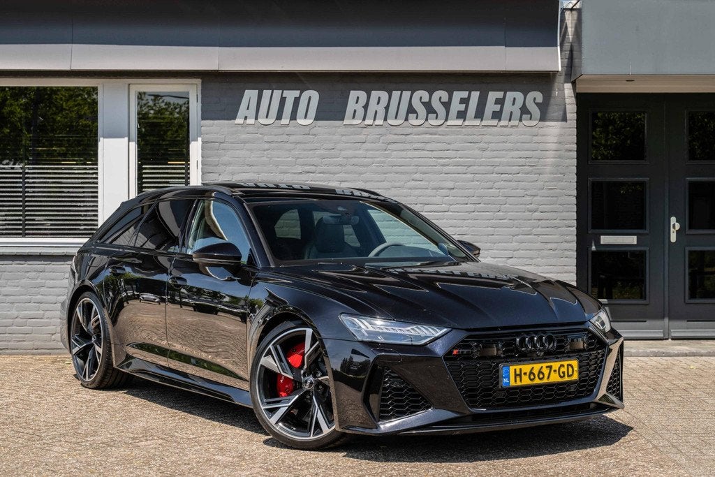Audi RS6 Avant V8 TFSI quattro Dealer onderhouden Originele, Auto's, Audi, Bedrijf, Te koop, RS6, 360° camera, 4x4, ABS, Adaptive Cruise Control