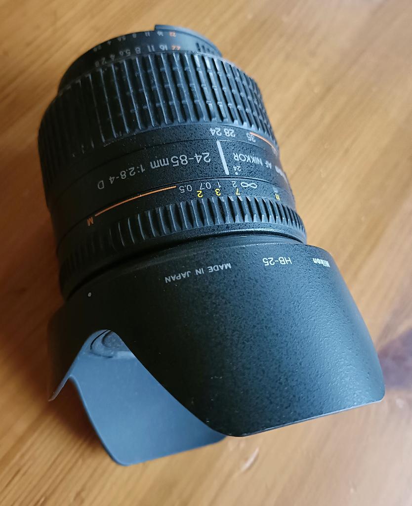 Nikon AF Nikkor 24-85mm f/2.8-4 D, Audio, Tv en Foto, Fotografie | Lenzen en Objectieven, Ophalen of Verzenden, Zo goed als nieuw