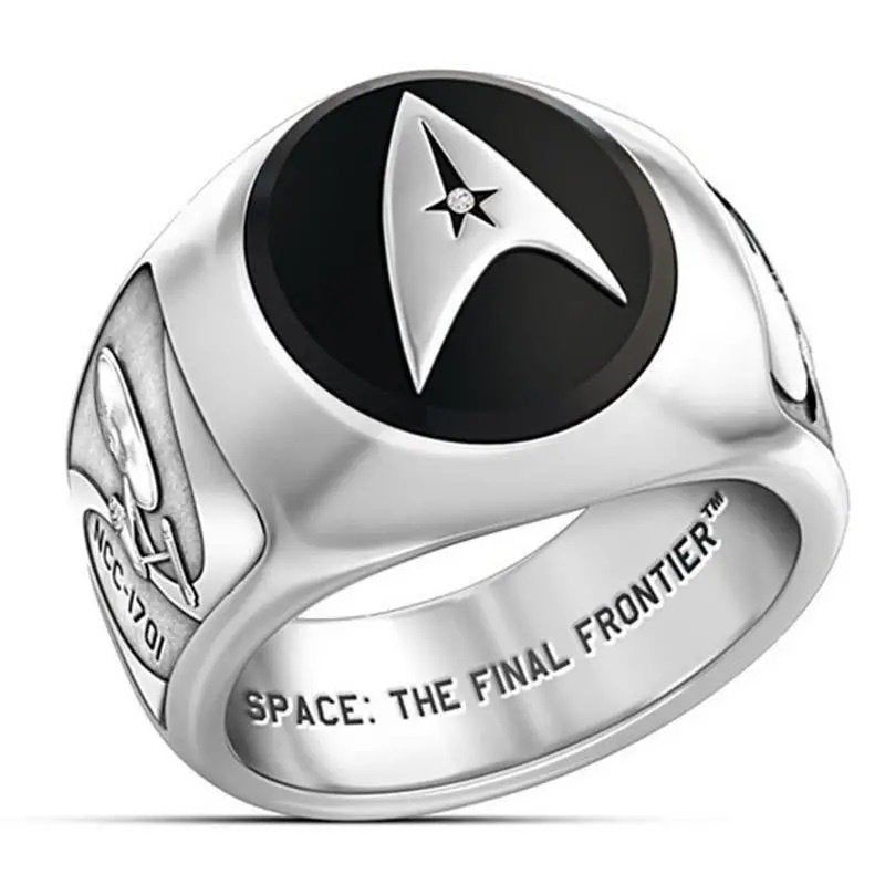 Star Trek Ringen Maten 9, 10 11, en 13, Overige materialen, Nieuw, Ophalen of Verzenden, Dame of Heer