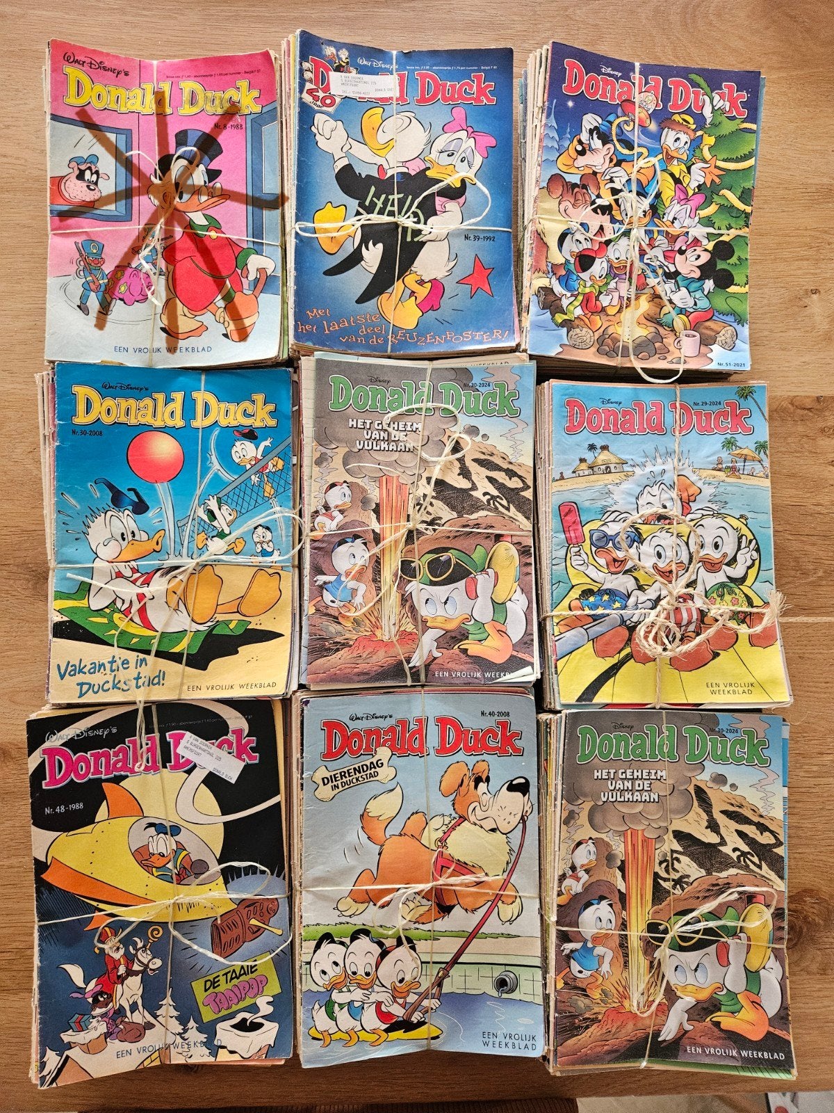 Donald Duck- 50 stuks per stapel, Meerdere stripboeken, Ophalen, Gelezen