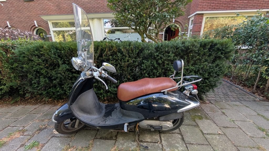 SYM XS50QT-2 Scooter - 25 km/u - Benzine - 17500 km, Ophalen, Gebruikt, SYM, Benzine