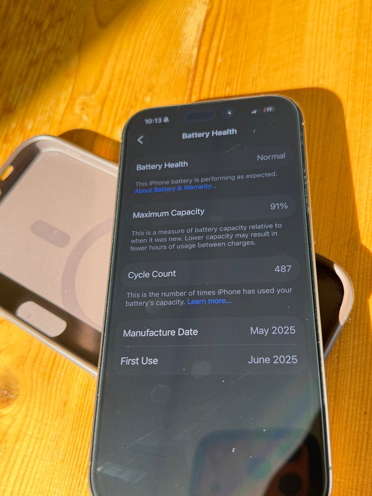 Iphone 16 pro gold 128, Ophalen of Verzenden, Zo goed als nieuw