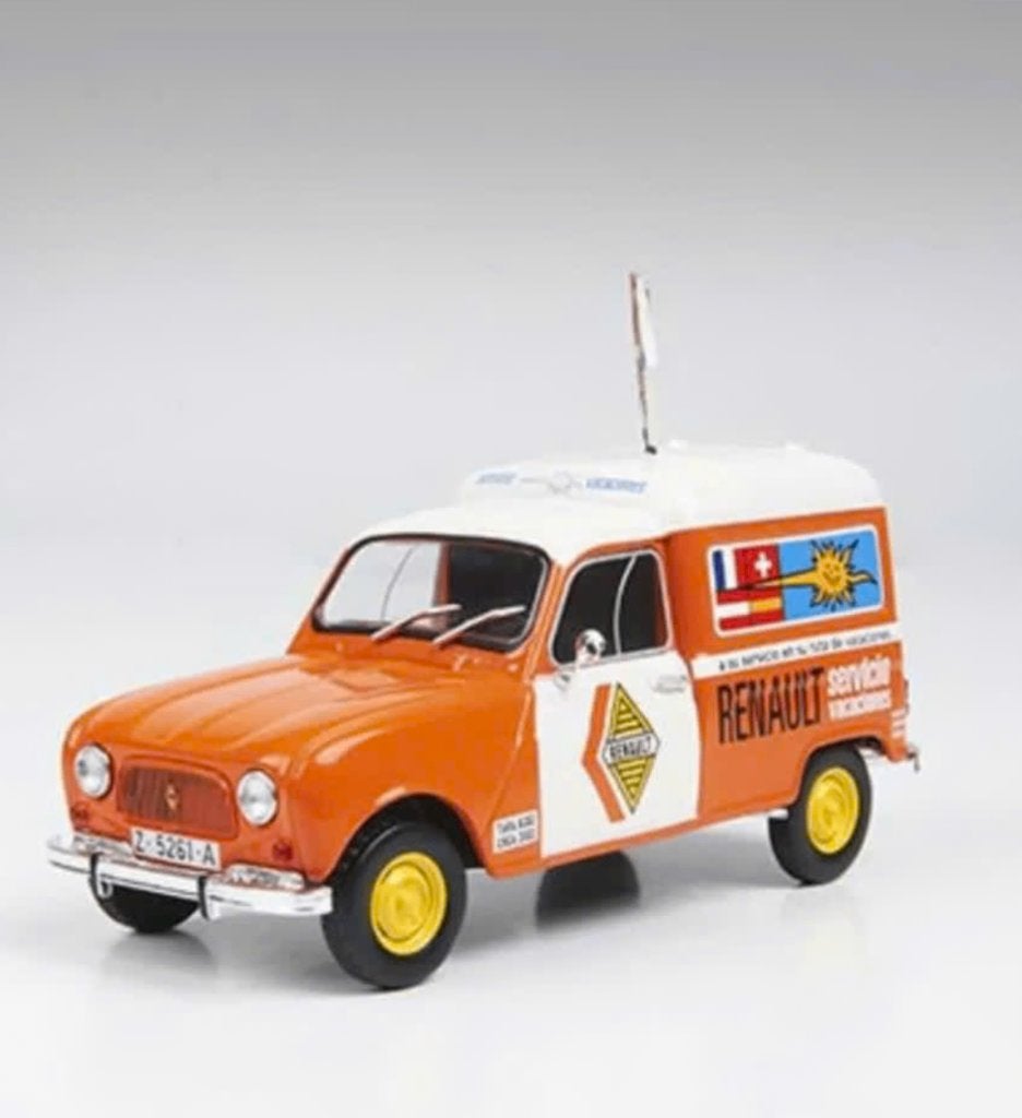 Renault 4 F Bestel Spaanse pech assistentie schaal 1/24, Verzenden, Nieuw, Auto, Bburago