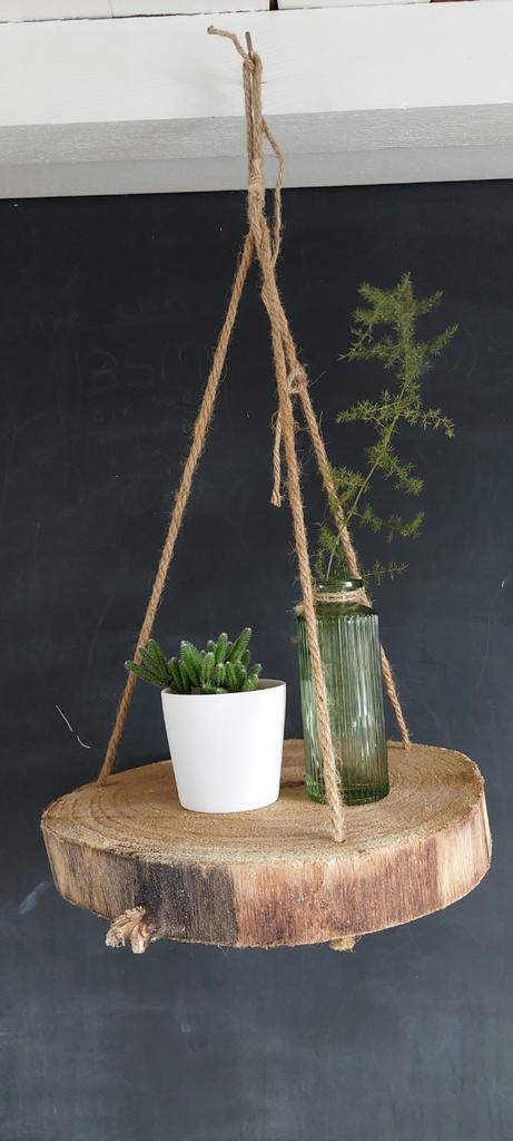 Houten (planten)hanger, Ophalen of Verzenden