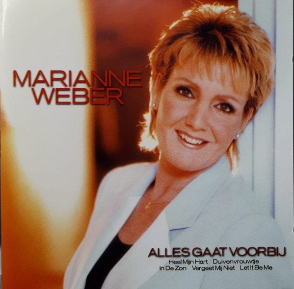 Marianne Weber – Alles Gaat Voorbij Of Wel Blauwe Nacht, Verzenden, Zo goed als nieuw, Pop, Album