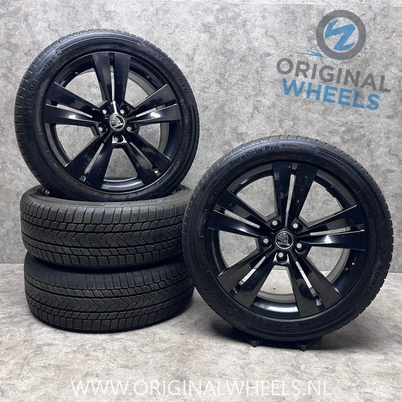 18 inch velgen + winterbanden Skoda Karoq | Superb 57A601025, 18 inch, 215 mm, -, -