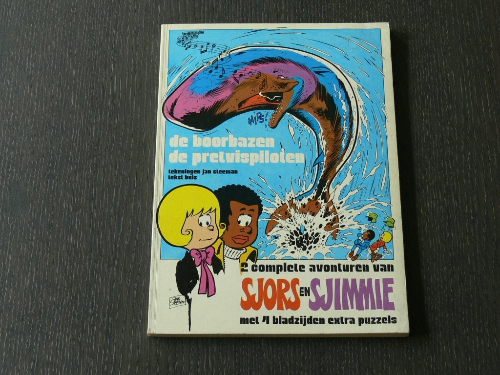 2 complete avonturen van Sjors & Sjimmie, Eén stripboek, Ophalen of Verzenden, Gelezen
