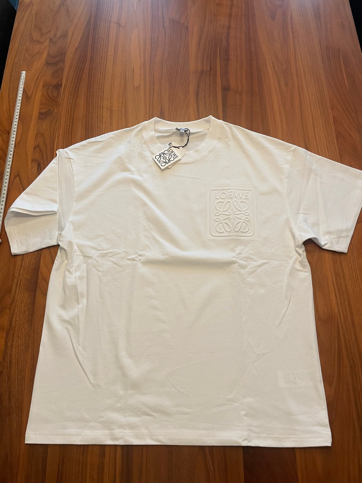 Loewe T-shirt Maat M Wit - Nieuw, Kleding | Heren, Ophalen of Verzenden, Nieuw, Maat 48/50 (M), Wit