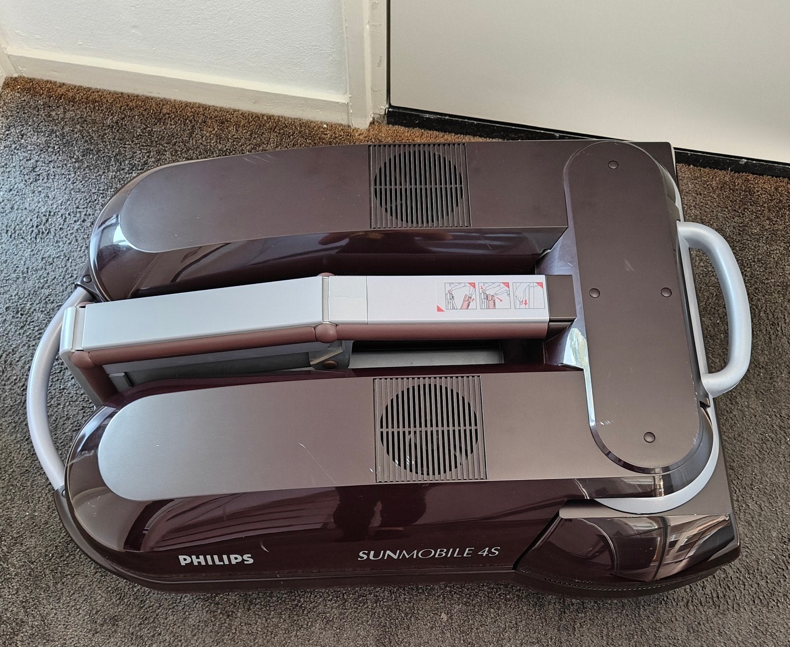 Philips Sunmobile 4S Zonnebank, Ophalen, Gebruikt, Zonnebank enkelzijdig, Minder dan 10 lampen
