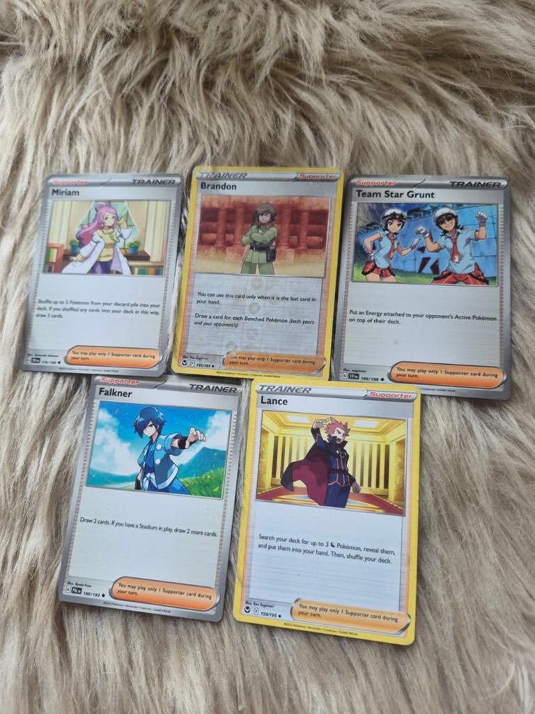 Pokémon Trainer Kaarten Set -, Ophalen of Verzenden, Zo goed als nieuw, Meerdere kaarten