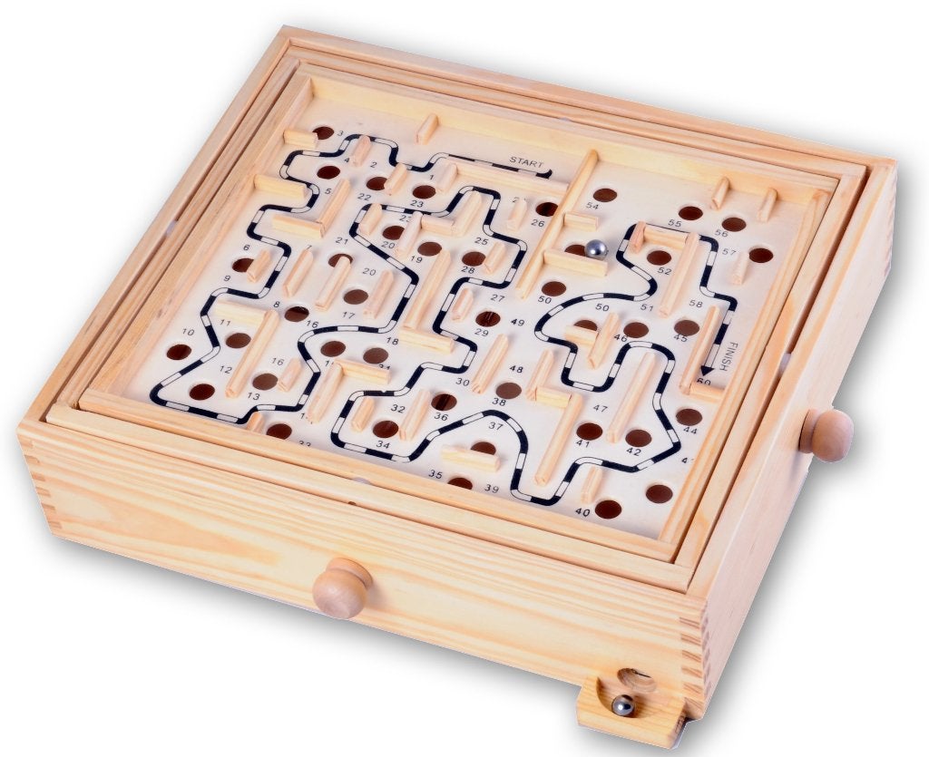 Houten Labyrint Spel, Kinderen en Baby's, Ophalen of Verzenden, Nieuw, Overige typen