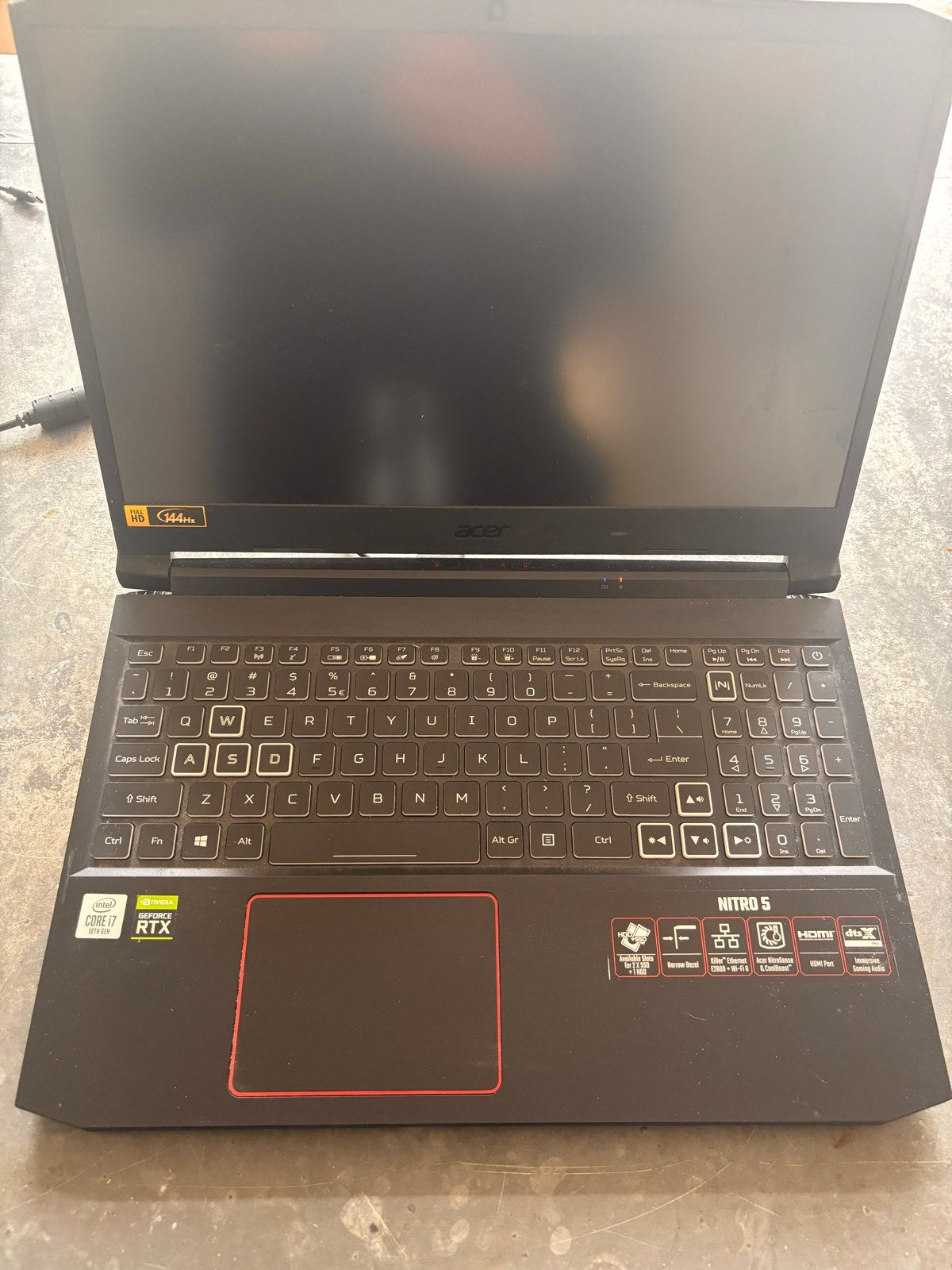 Acer Nitro 5 AN515-55-79HL Gaming Laptop - Goede staat, Ophalen, Gebruikt, Met videokaart, Gaming