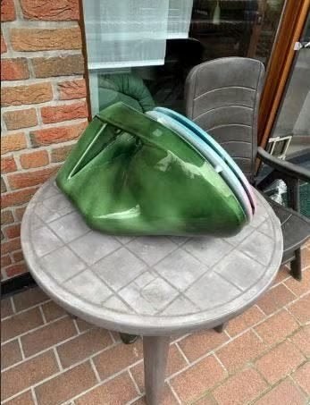 vintage hangmodel toilet wc 70er, Ophalen, Zo goed als nieuw, Steen, Toilet