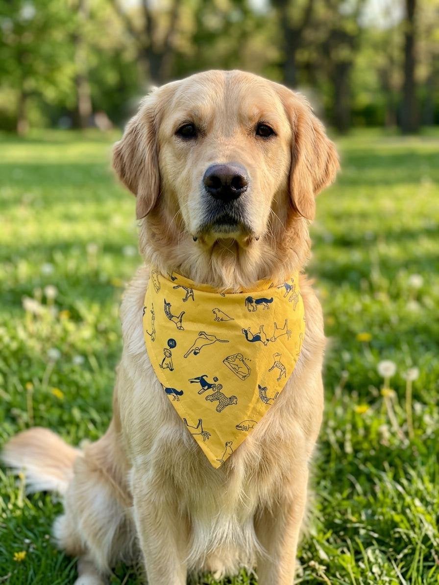 Set of 2 Dog Bandanas | Medium/Large Dog, Ophalen of Verzenden