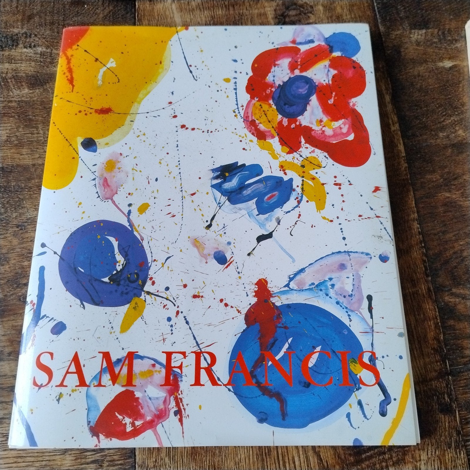 Sam Francis kunstboek met prachtige prints, Boeken, Ophalen of Verzenden