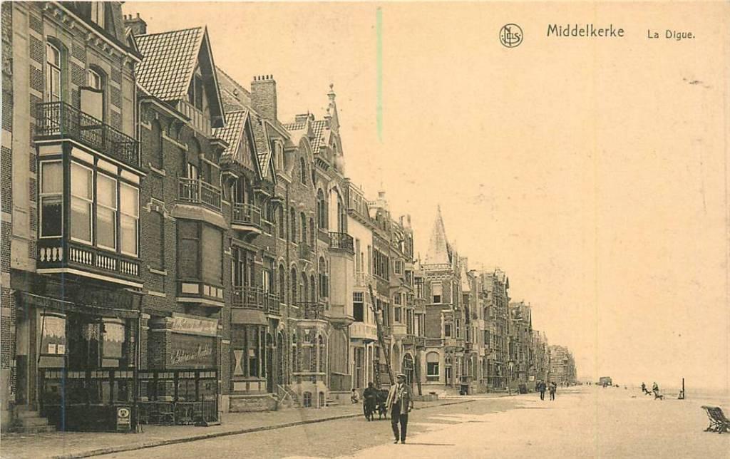 381-440-053 Middelkerke La Digue, Verzamelen, Ansichtkaarten | Buitenland, Overig Europa, Voor 1920, Verzenden