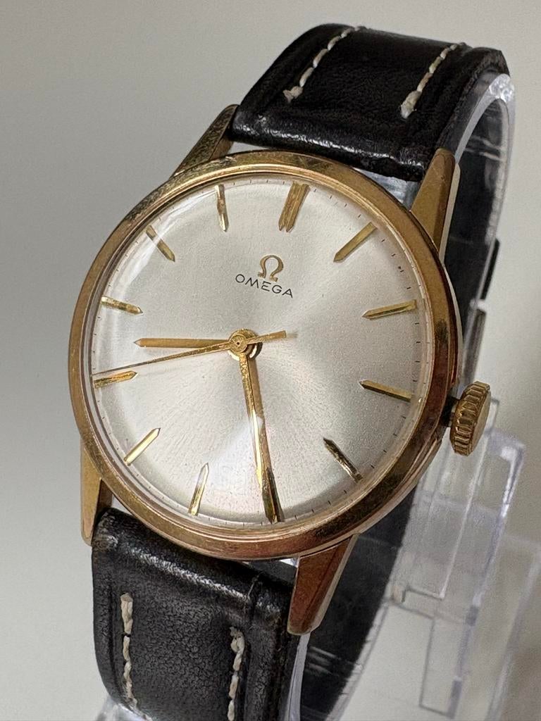 Vintage Omega herenhorloge 60’s - De Ville / Seamaster, Sieraden, Tassen en Uiterlijk, Horloges | Heren, Ophalen, Staal, Polshorloge