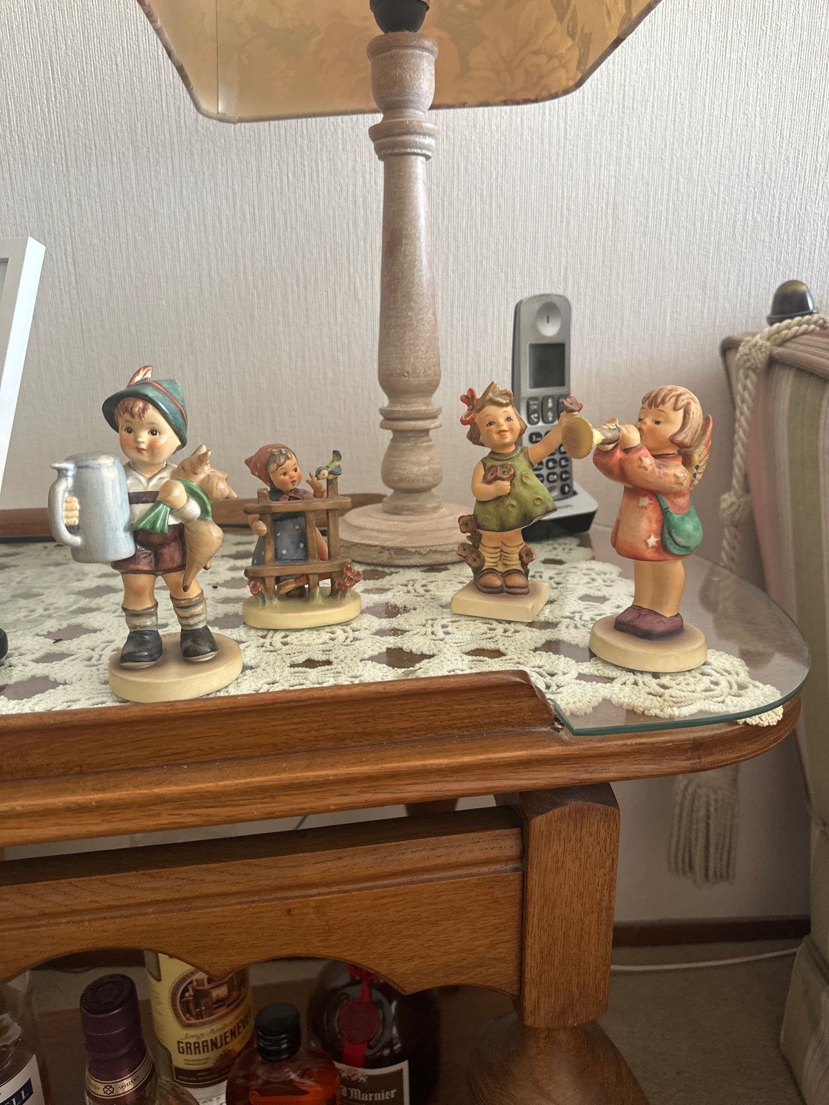 Vintage Hummel beeldjes - Set van 4, Ophalen, Gebruikt, Hummel