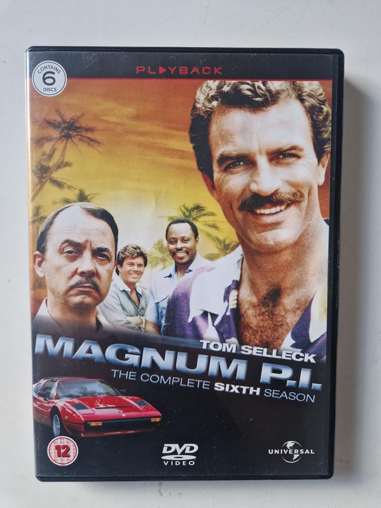 Magnum P.I. - The Complete Sixth Season (DVD Boxset), Gebruikt, Boxset, Ophalen of Verzenden, Actie en Avontuur