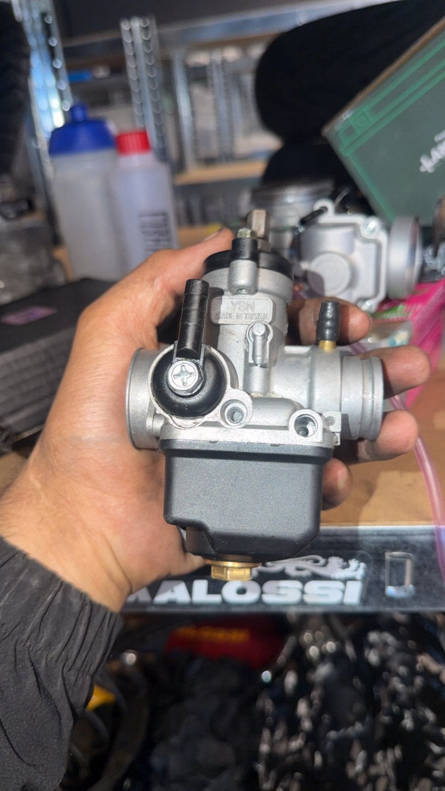 25mm Dellorto Carburateur - Werkend Gedemonteerd, Ophalen of Verzenden, Gebruikt, Carburateur