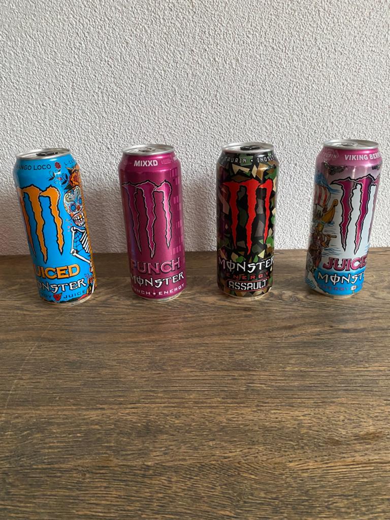 Monster energy drink nieuw € 3,- per stuk, Diversen, Ophalen