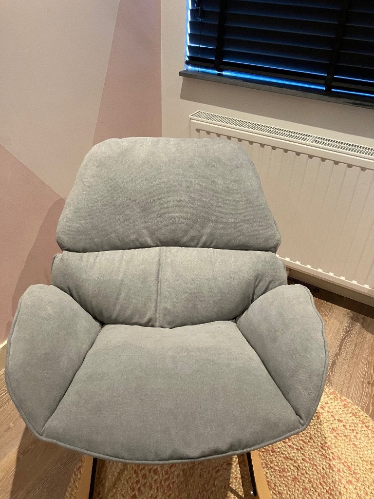 Schommelstoel, Ophalen, Gebruikt, Wit, Eén