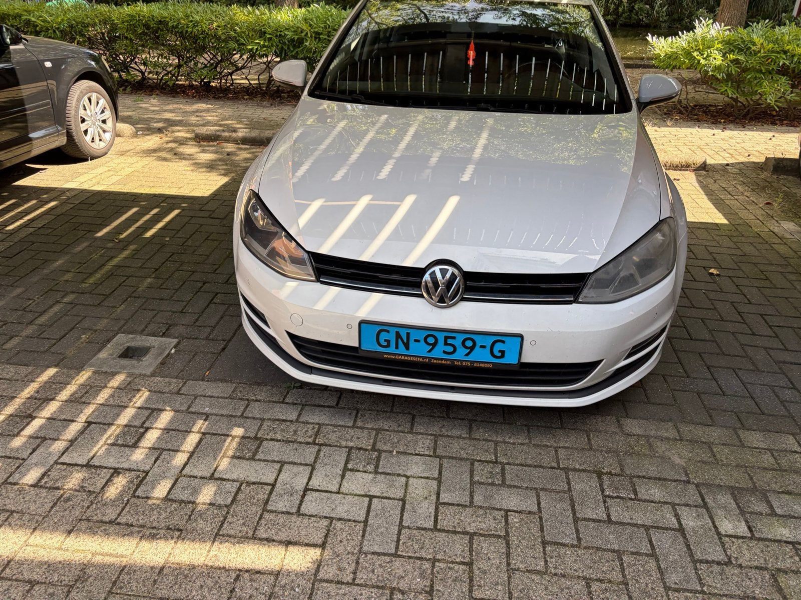 Volkswagen Golf 1.6 TDI 81KW/110PK 2015 Wit Taxi klaar, 4 cilinders, 700 kg, Wit, Origineel Nederlands