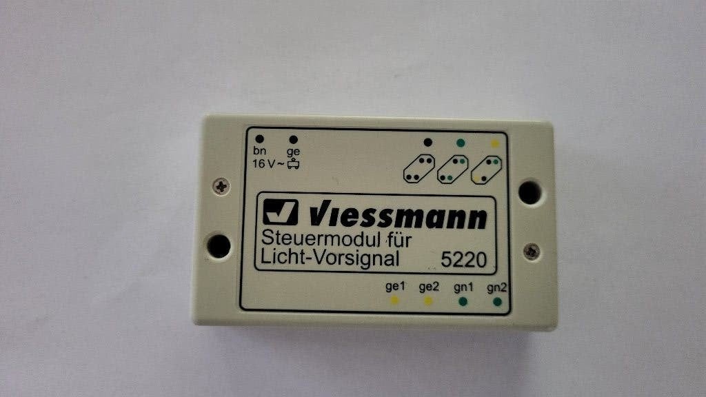 Viessmann 5220 Voorseinmodule, Overige merken, Gebruikt, Gelijkstroom, Overige typen