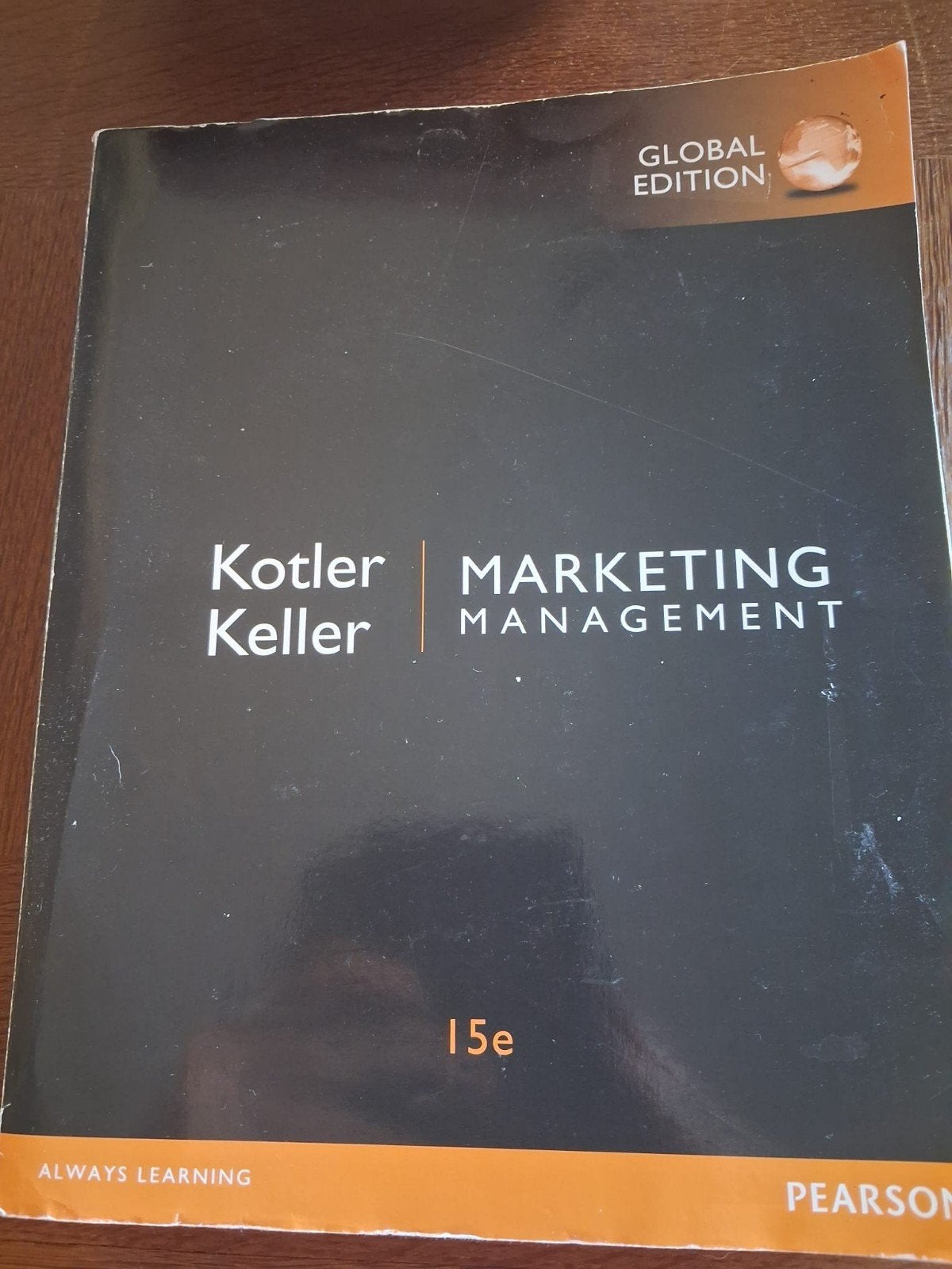 Marketing Management - Kotler Keller 15e Global Edition, Ophalen of Verzenden, Zo goed als nieuw, Economie en Marketing, Kotler, Keller