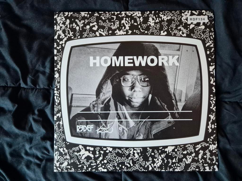 Kev Brown - Homework LP Red, Ophalen of Verzenden, 2000 tot heden, Zo goed als nieuw, 12 inch