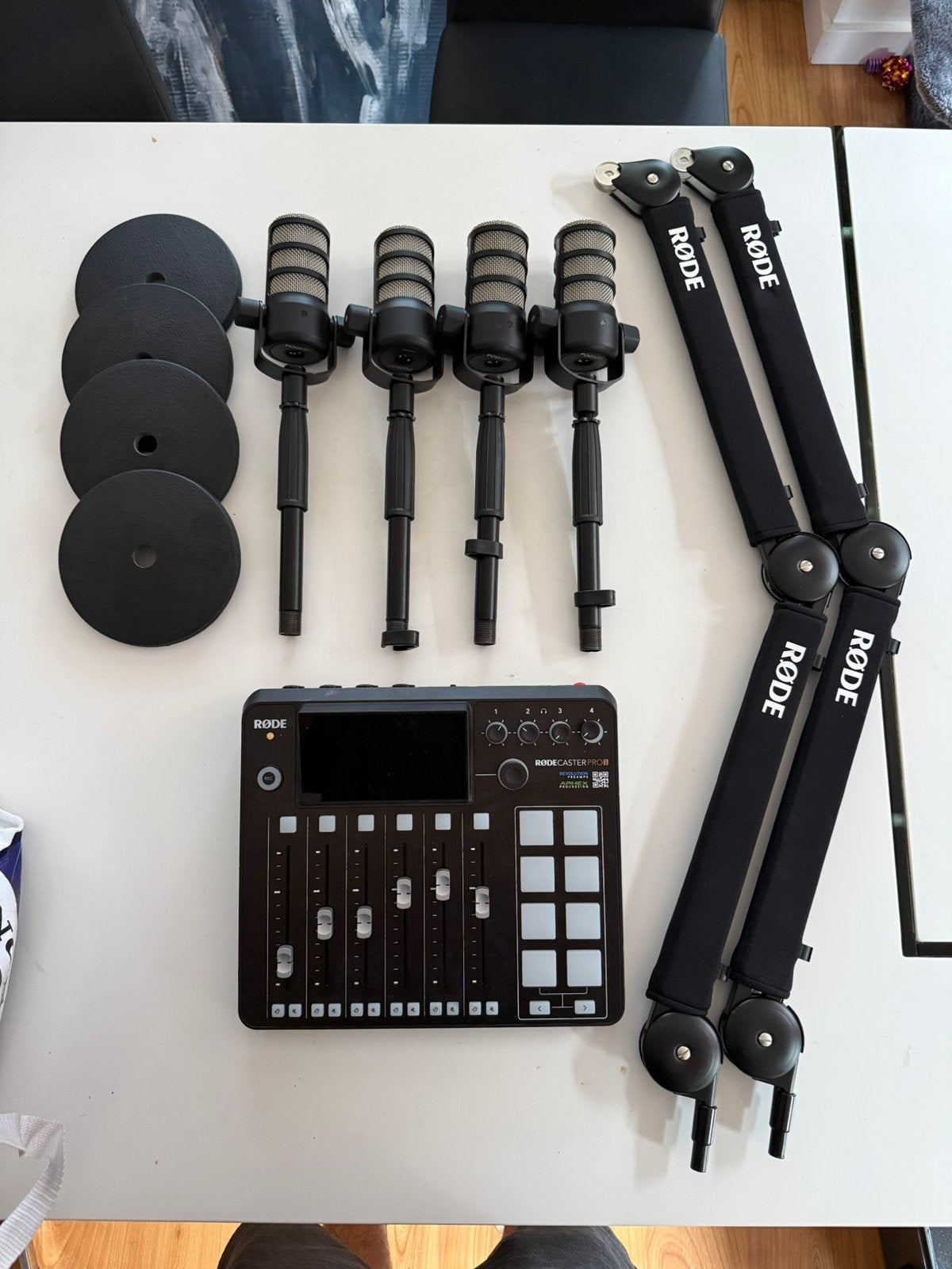 Rode Rodecaster Pro II Quad Bundle, Ophalen, Zo goed als nieuw, Audio