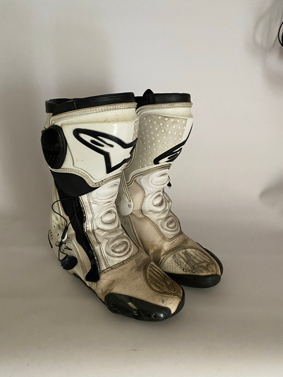 Alpinestars SMX motorlaarzen, maat 42, Kleding | Heren, Schoenen, Ophalen of Verzenden, Gedragen, Wit, Boots