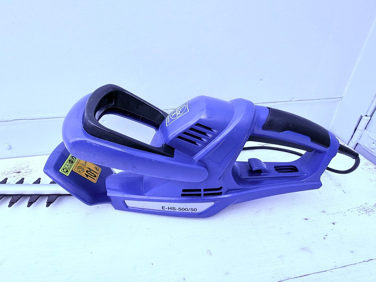 LUX-TOOLS E-HS-500/50 Heggenschaar - Elektrisch, Tuin en Terras, Heggenscharen, Ophalen, Gebruikt, Elektrisch