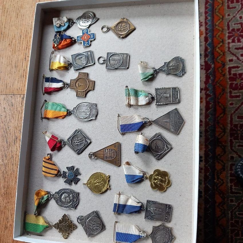 medaillles, wandelsport, Verzamelen, Ophalen of Verzenden