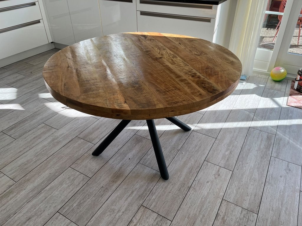 Ronde Eettafel, Ophalen, Gebruikt, Rond, Vier personen