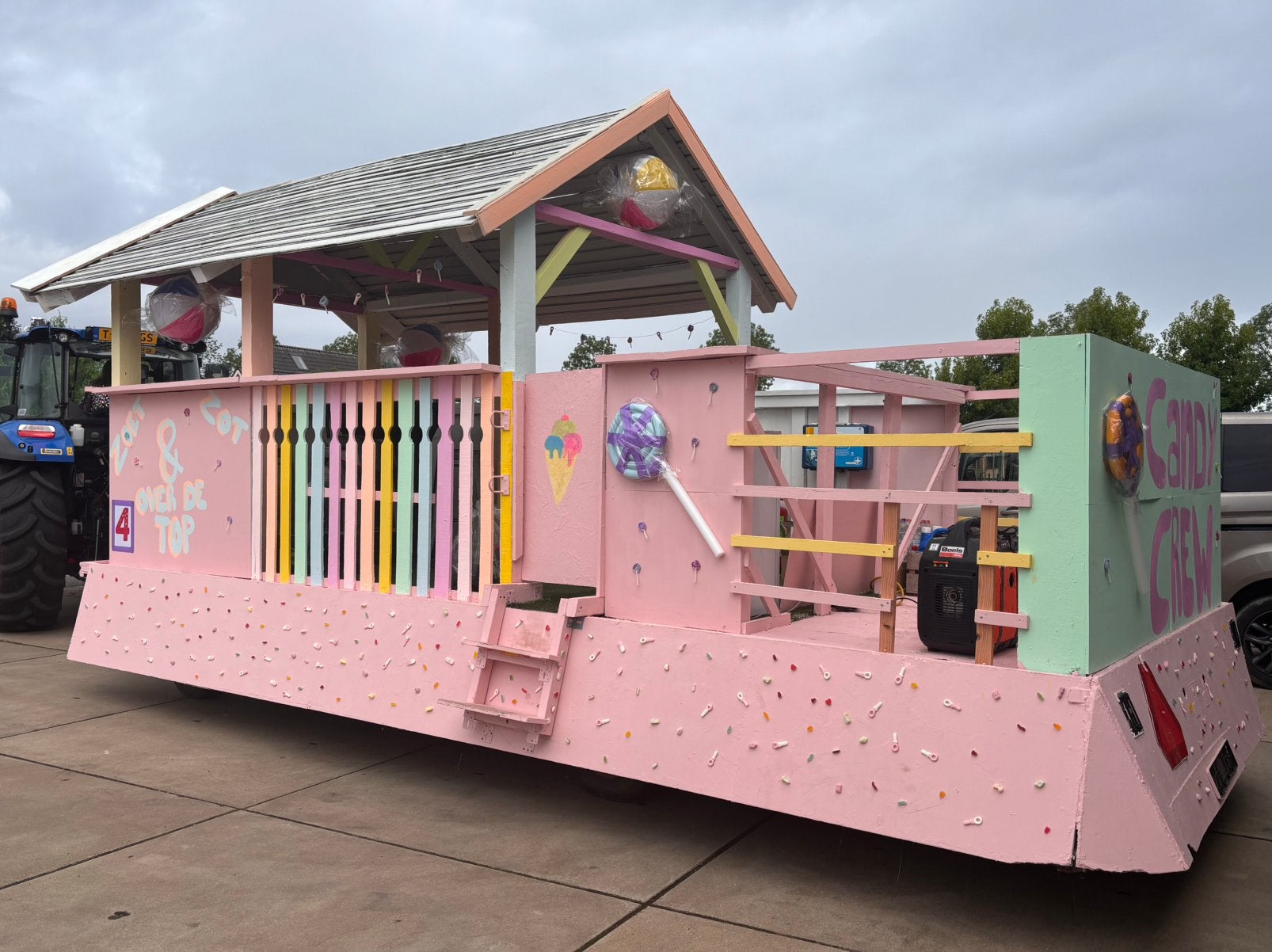 Optochtwagen, praalwagen, carnaval, Ophalen, Gebruikt, Overige typen, Carnaval