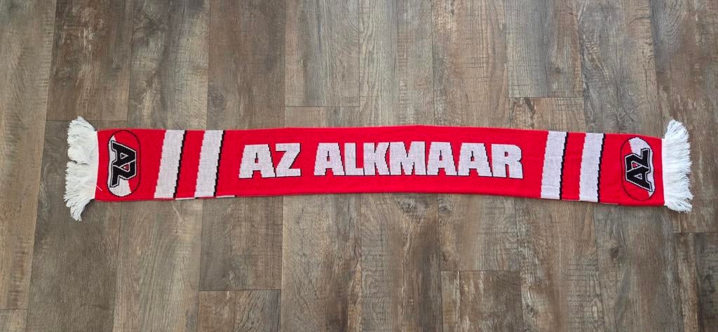 Sjaal AZ Alkmaar, Verzamelen, Ophalen of Verzenden, Zo goed als nieuw, AZ, Vaantje of Sjaal