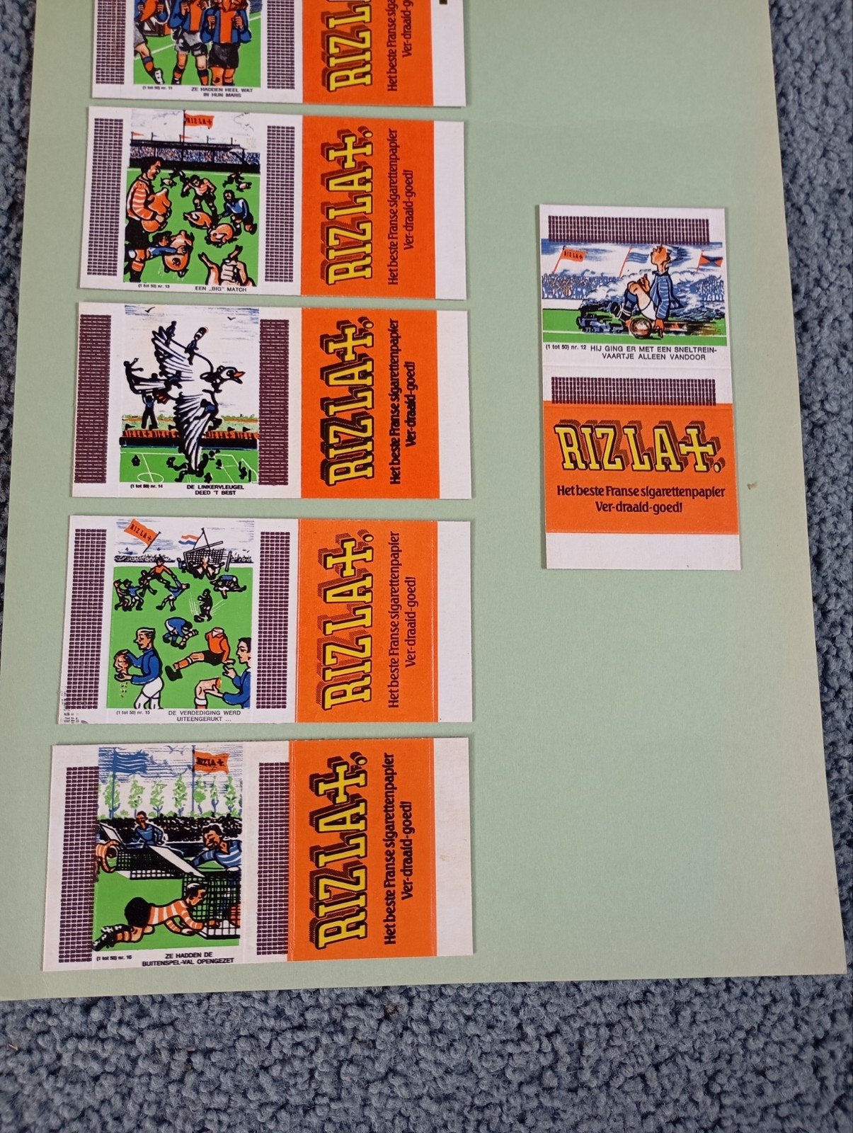 Vintage Rizla+ sigaretten papier vloei 1960+, Ophalen of Verzenden