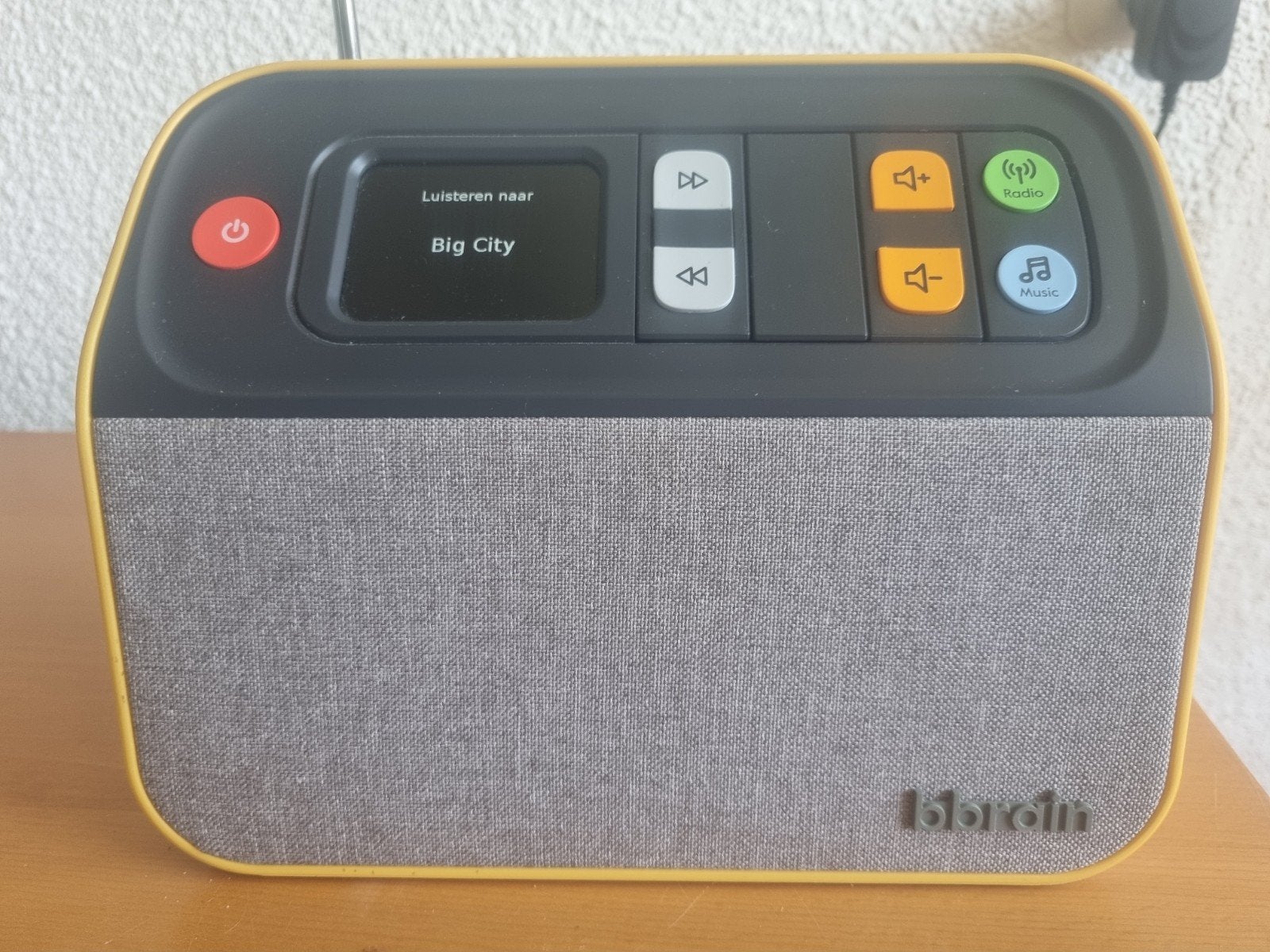 Bbrain Radio: Eenvoudige Digitale Radio voor Senioren, Ophalen, Zo goed als nieuw, Radio