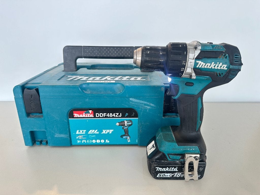 (6x) Makita DDF484ZJ accuboormachine, Doe-het-zelf en Verbouw, Gereedschap | Boormachines, Ophalen, Gebruikt, Boor- en Schroefmachine