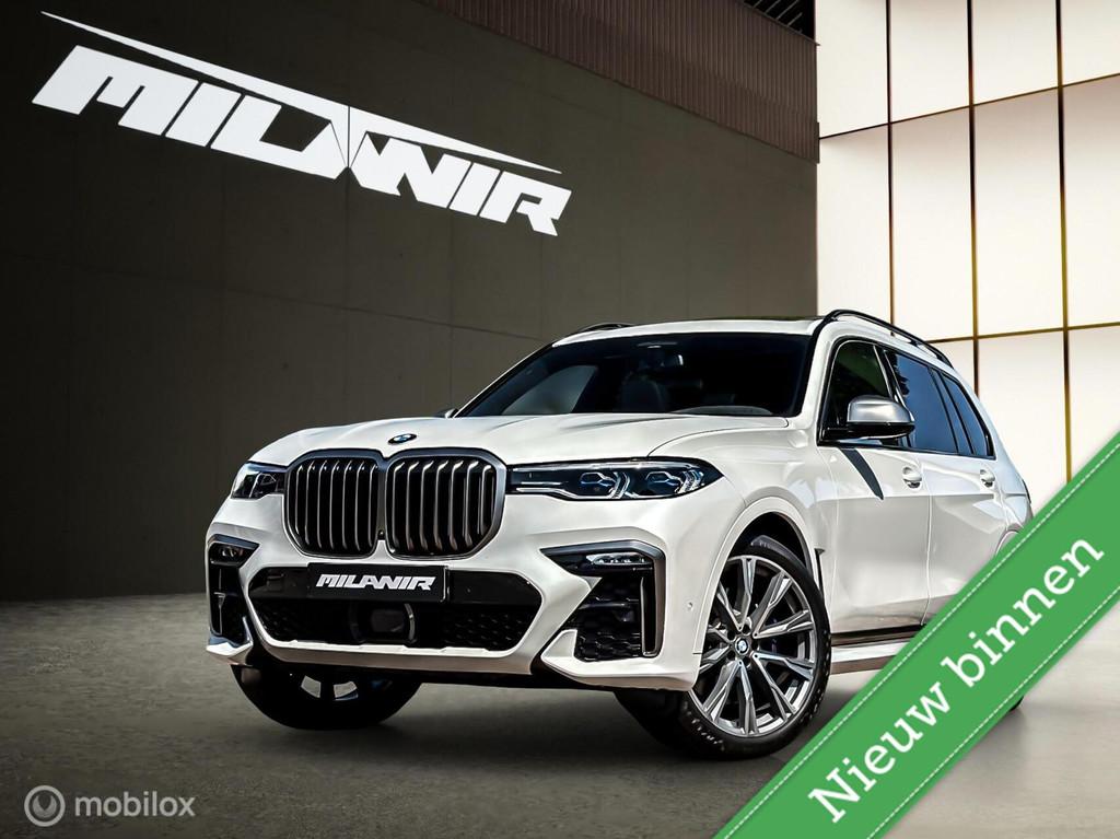BMW X7 M50i M Sport 7 pers. |Pano |Skylounge |B&W |HUD |ACC, Auto's, BMW, Bedrijf, Te koop, X7, 360° camera, 4x4, ABS, Adaptive Cruise Control
