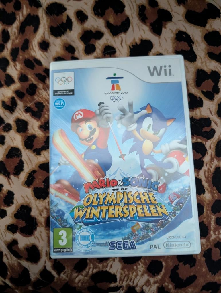 Mario & Sonic op de Olympische Winterspelen Wii, Gebruikt, Ophalen of Verzenden, Sport, 3 spelers of meer