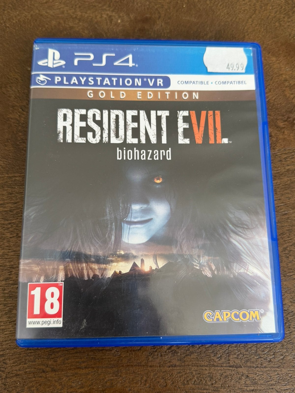 Resident Evil Biohazard Gold Edition PS4/PS5, Spelcomputers en Games, Games | Sony PlayStation 4, Avontuur en Actie, Vanaf 18 jaar