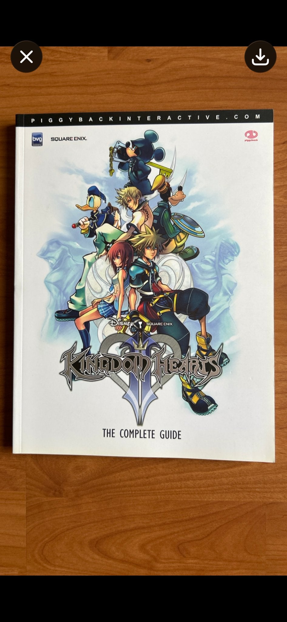 Kingdom Hearts: The Complete Guide (Piggyback), Ophalen of Verzenden, Zo goed als nieuw