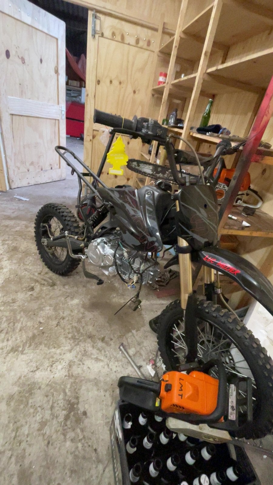 Orion pitbike 125 cc zongshen, Ophalen, Zo goed als nieuw, Pitbike